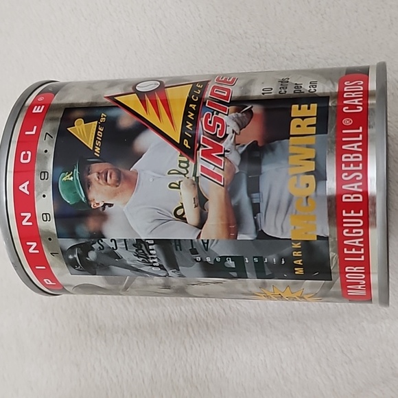 PINNACLE 1997 Mark McGwire Major League Baseball Cards ⚾️ In A Can - Picture 6 of 14